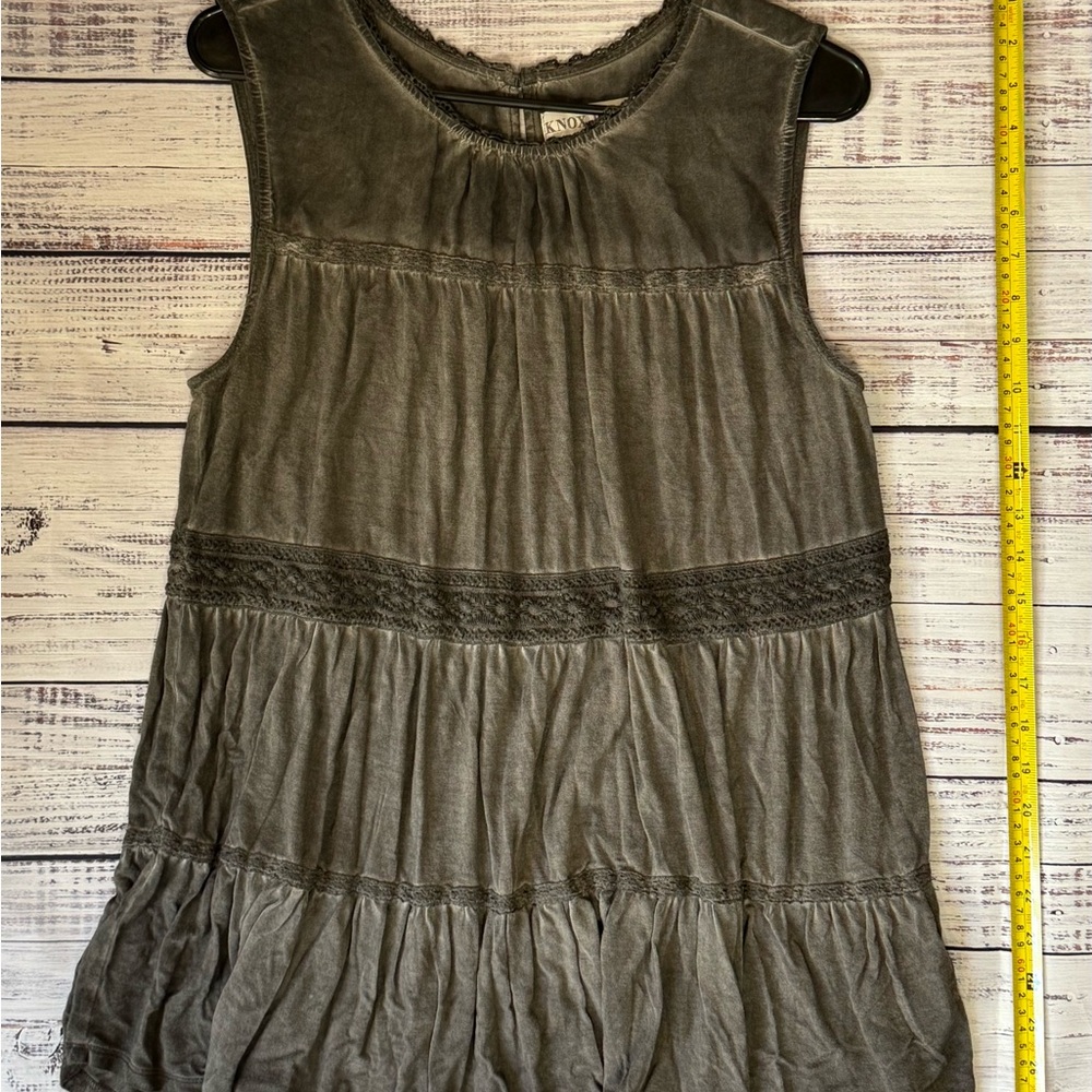 Knox Rose, Brushed Cotton Tank